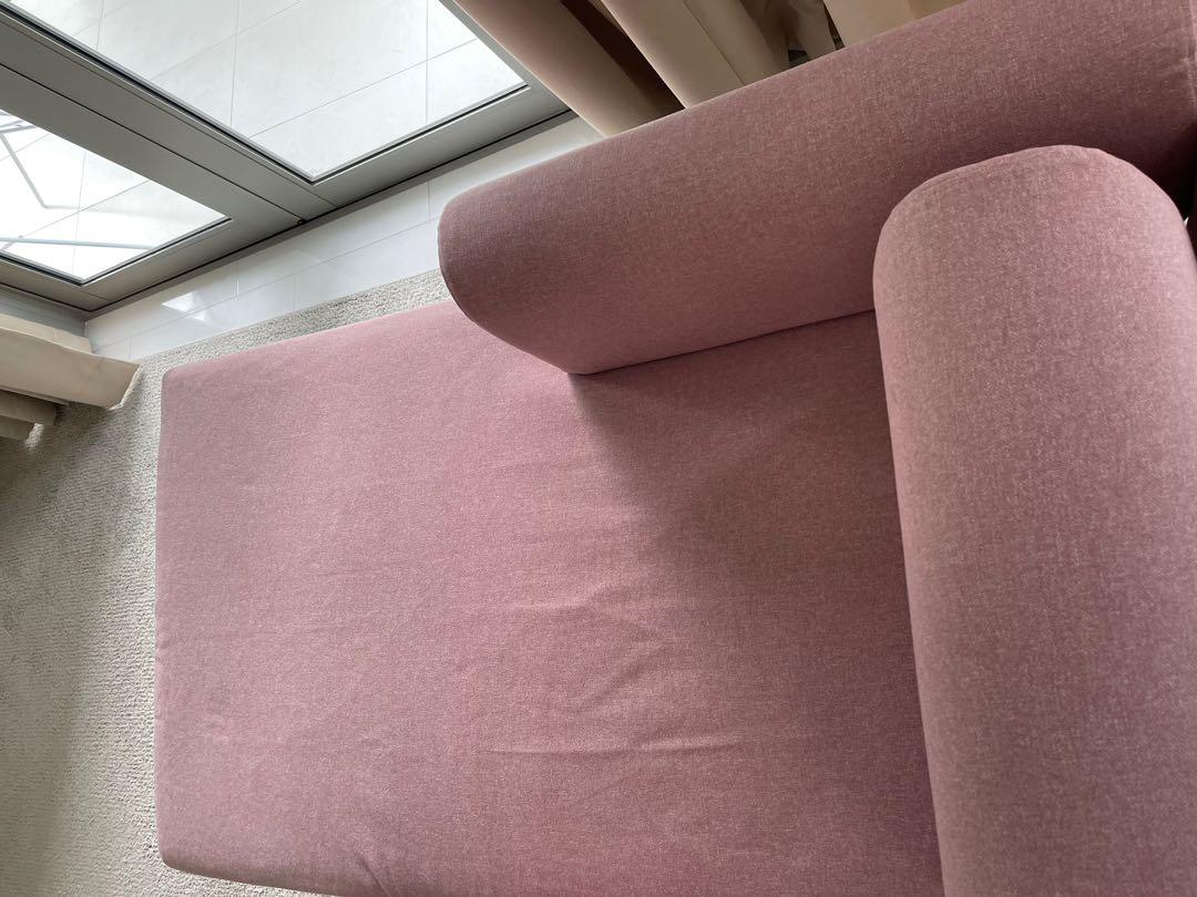 Pink chaise lounge ikea best sale