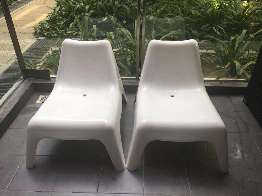 IKEA PS VAGO Outdoor Easy Chairs x2