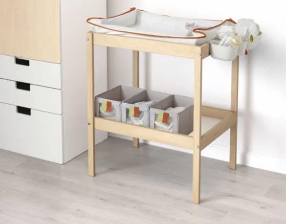 nappy changing table ikea