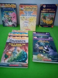 It is HOLIDAY NOW! The BEST of TIMES to indulge in the adventures of Geronimo Stilton!
( 4 books for $10 )
