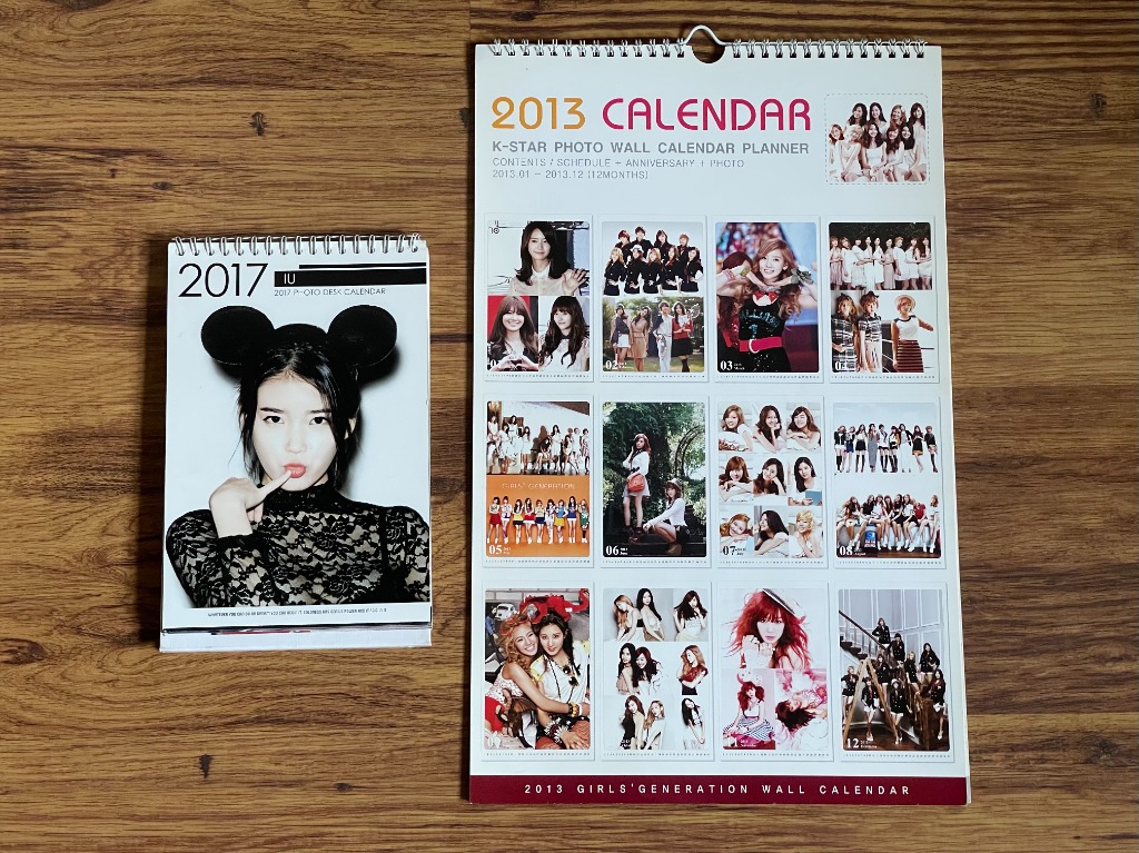 IU and Girls Generation calendars, Mobile Phones & Gadgets, Mobile