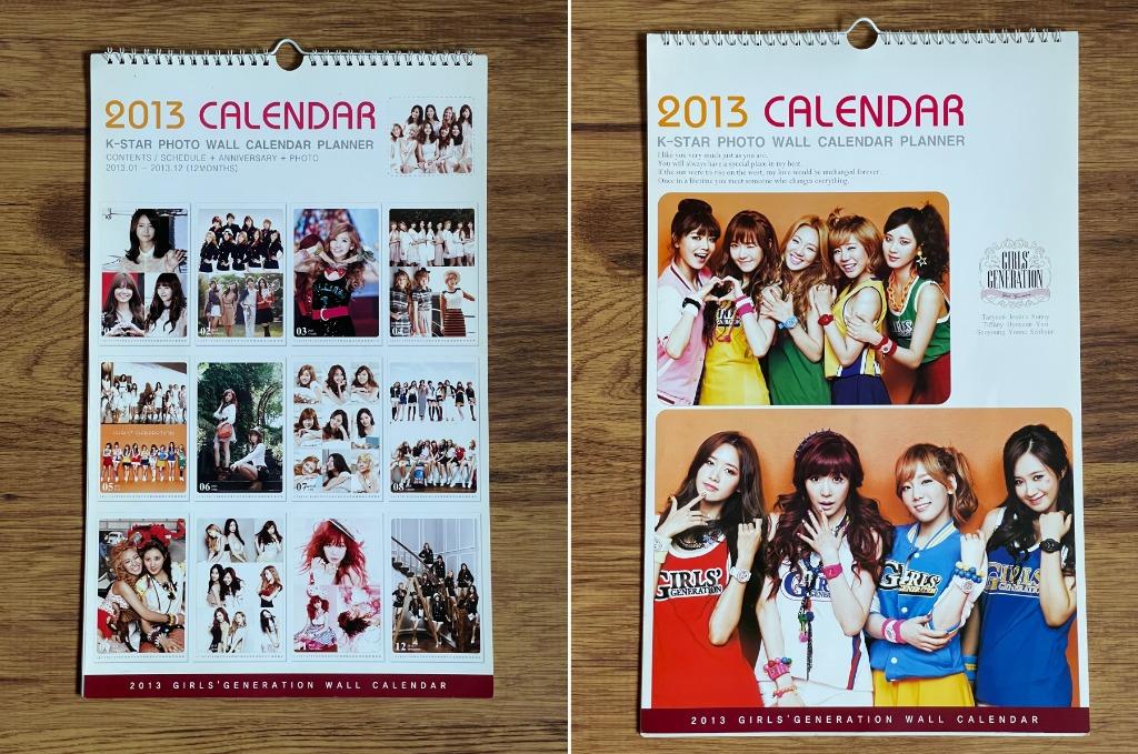 IU and Girls Generation calendars, Mobile Phones & Gadgets, Mobile