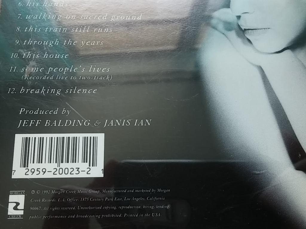 Janis Ian - Breaking Silence What About The Love 發燒女聲(早期USA