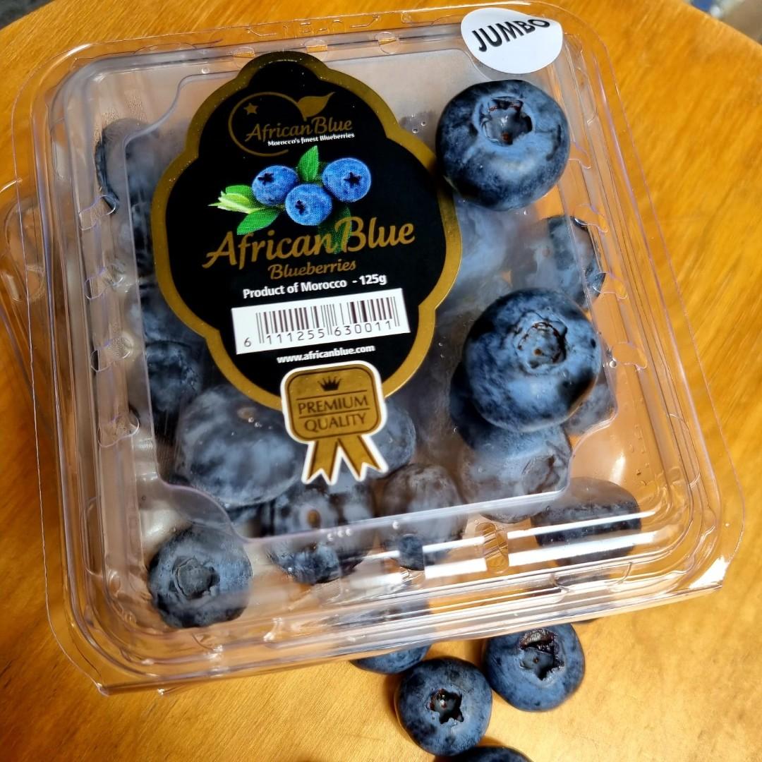 Morocco Jumbo Blueberries (200G/TUBE) - Jiak Buah