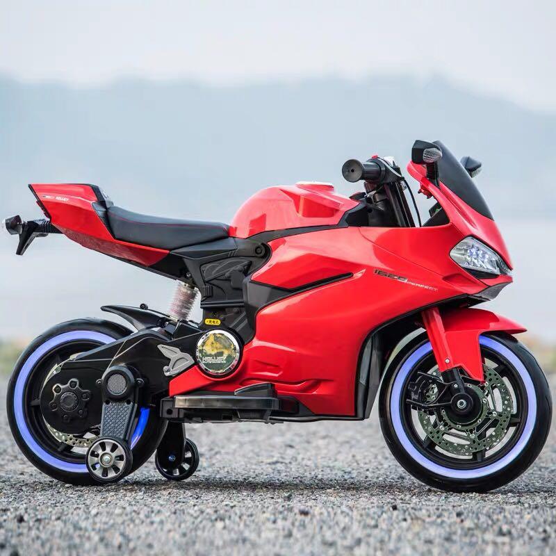 Electric shop toy motorbike