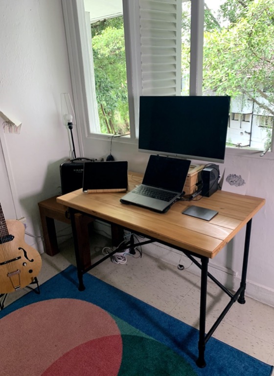 KULLABERG Desk pine 110x70 cm Furniture Home Living