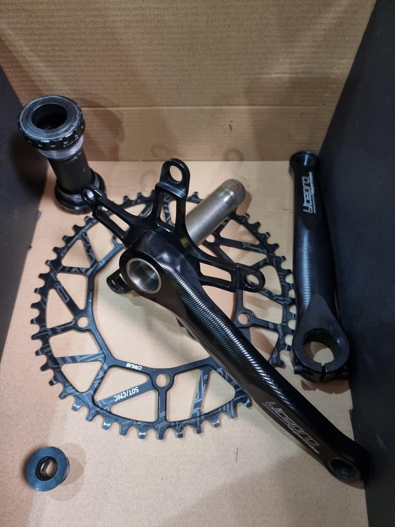 hollowtech crankset for brompton