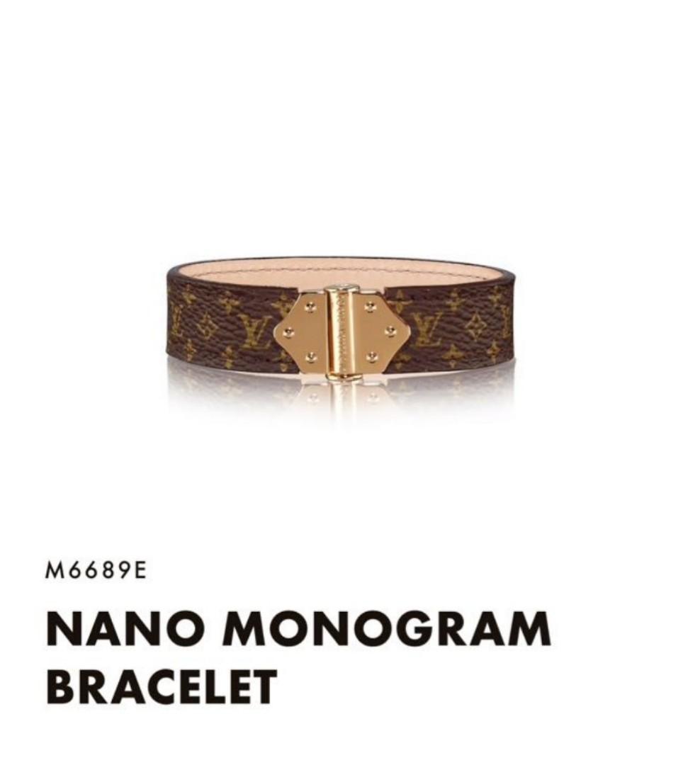 Louis Vuitton, armband, Spirit Nano Monogram Bracelet, 2020