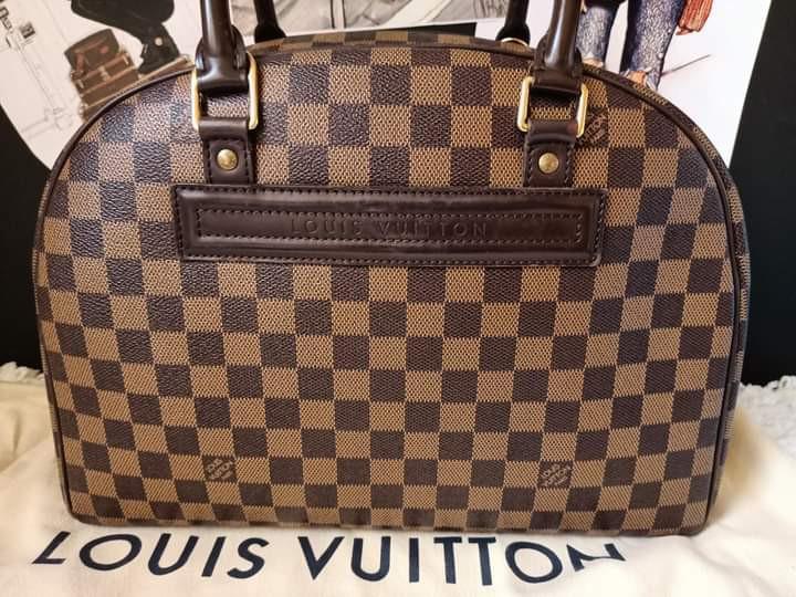 Louis Vuitton Damier Ebene Nolita Brown Cloth ref.733221 - Joli Closet