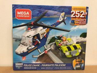 Mega Construx Police Chase Wonder Builders