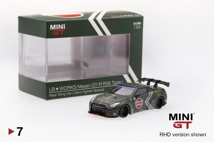 Mini Gt Lb Works Nissan Gt R R35 Zero Fighter Special 玩具 遊戲類 玩具 Carousell