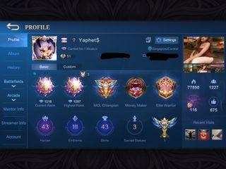 Mobile Legend Video Gaming Video Games Others On Carousell