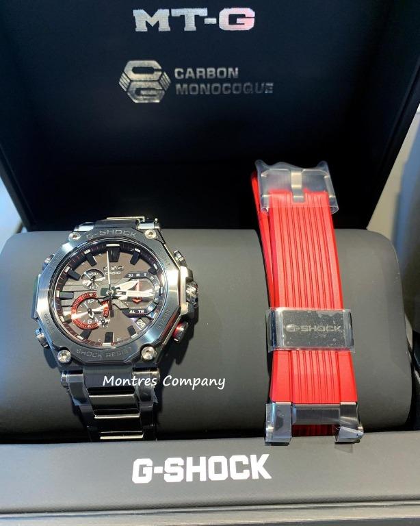 Montres Company香港註冊公司 28年老店 卡西歐casio G Shock 藍牙藍芽blue Tooth Bluetooth 太陽能光動能不鏽鋼錶帶mtgb00 Mtgb00bde Mtg B00 Mtg B00bde Mtg B00bde 1 Mtg B00bde 1a 可替換錶帶有現貨 名牌