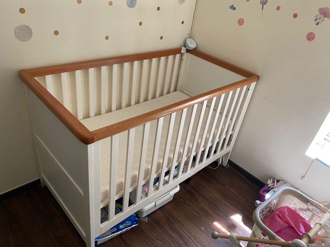 Summer oak cot bed 2025