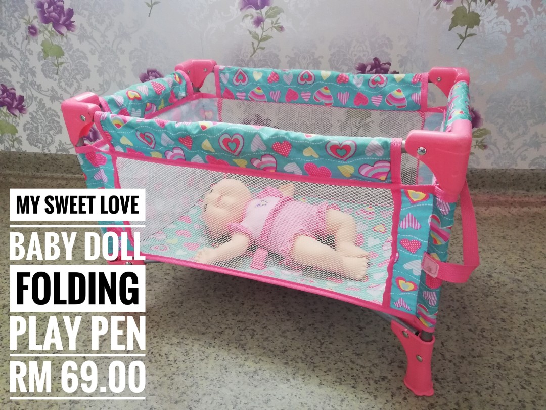 My Sweet Baby Doll Folding Play Pen