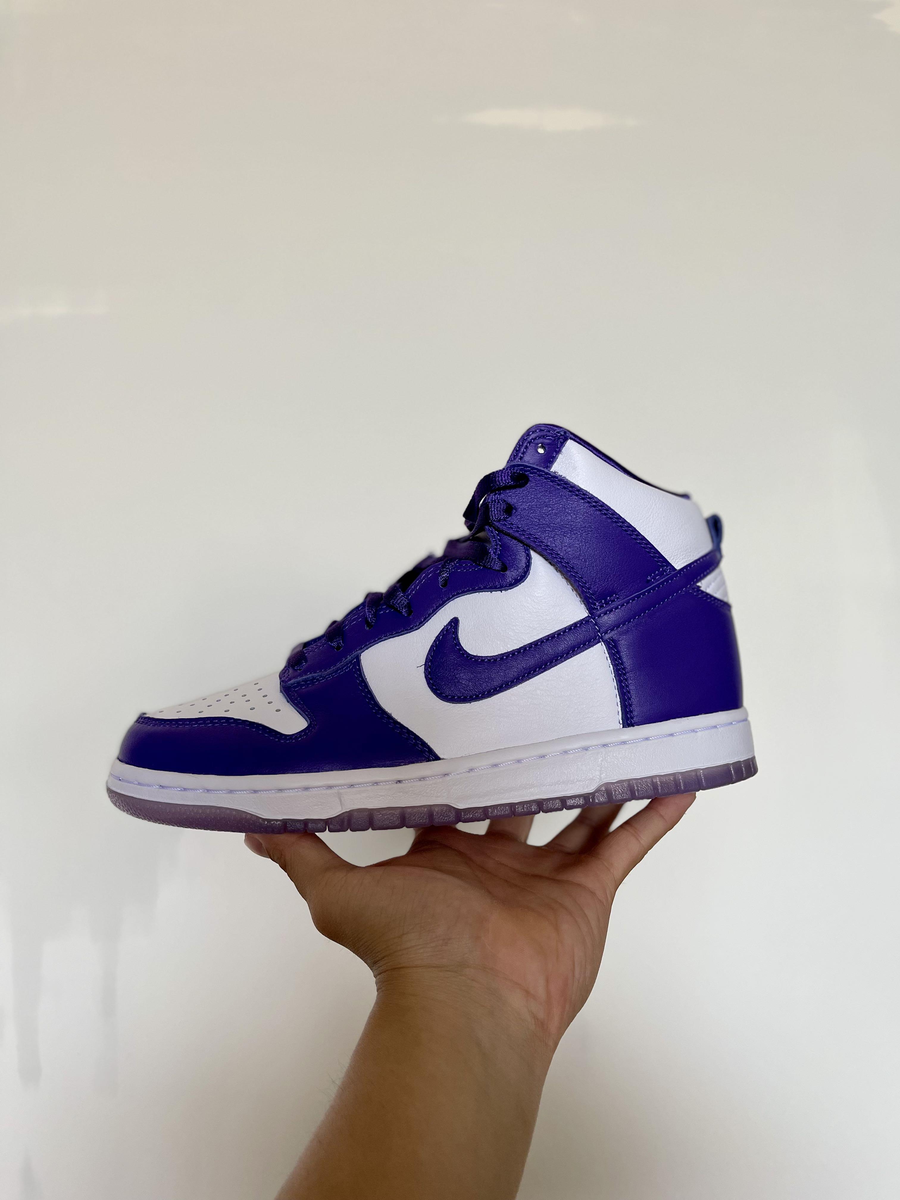 dunk high varsity purple