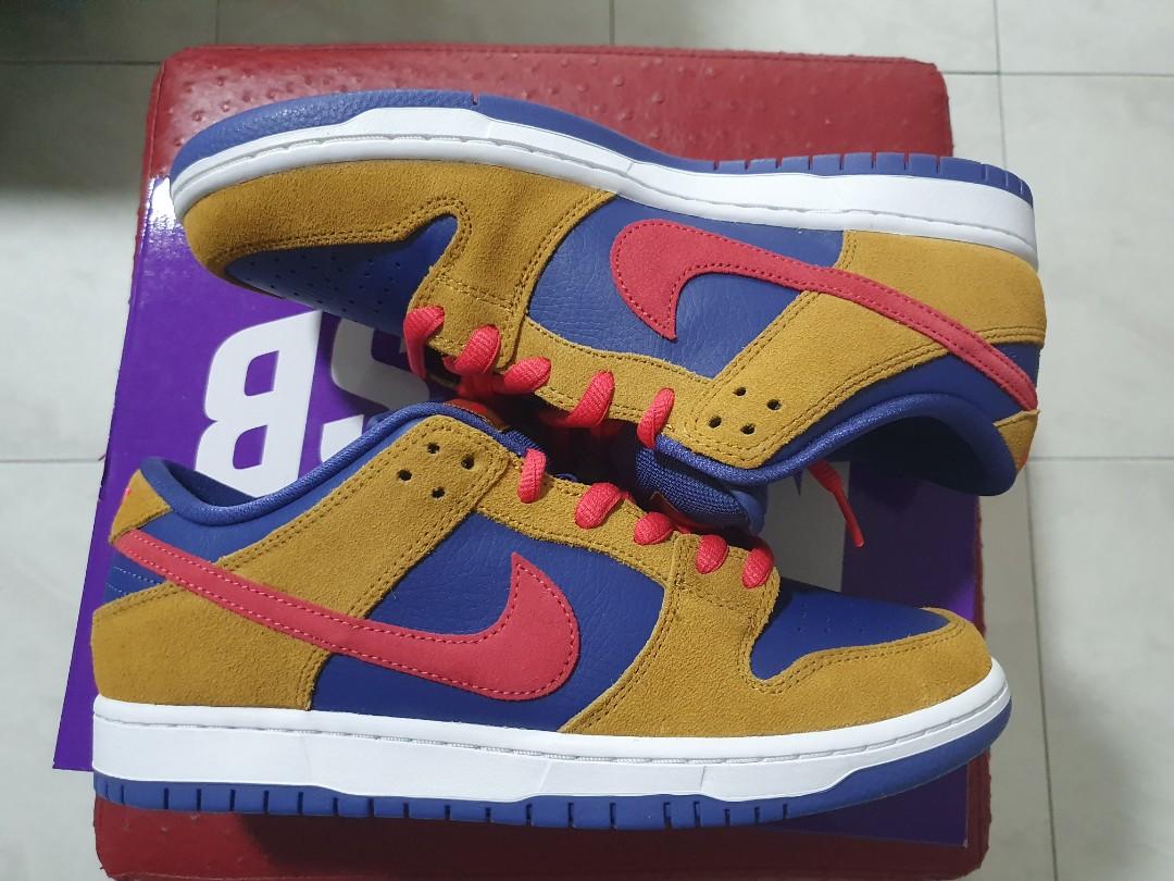 Nike Dunk Low Wheat Purple, Men's 