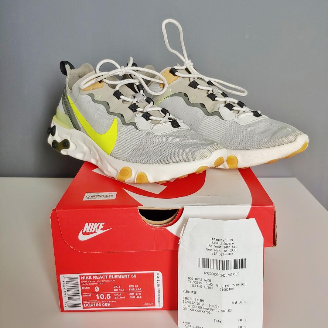 nike react 55 spruce