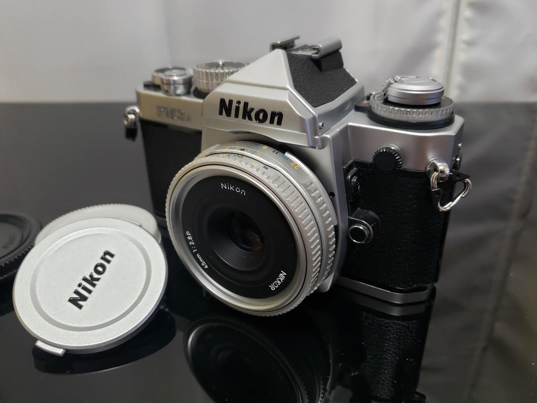 商品ヤフオク! - [A品] Nikon Ai-S NIKKOR 45mm F2.8 P ブラック ...