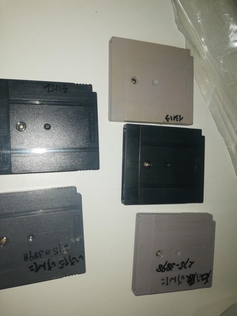 Nintendo game cartridges (Category: In-Game Products) located in Paranaque City. Submitted by 4thestate.surplusan (Listing ID 1090662329, Image 2). Description: nintendo game boy accessories. price range, php 300 to 500.