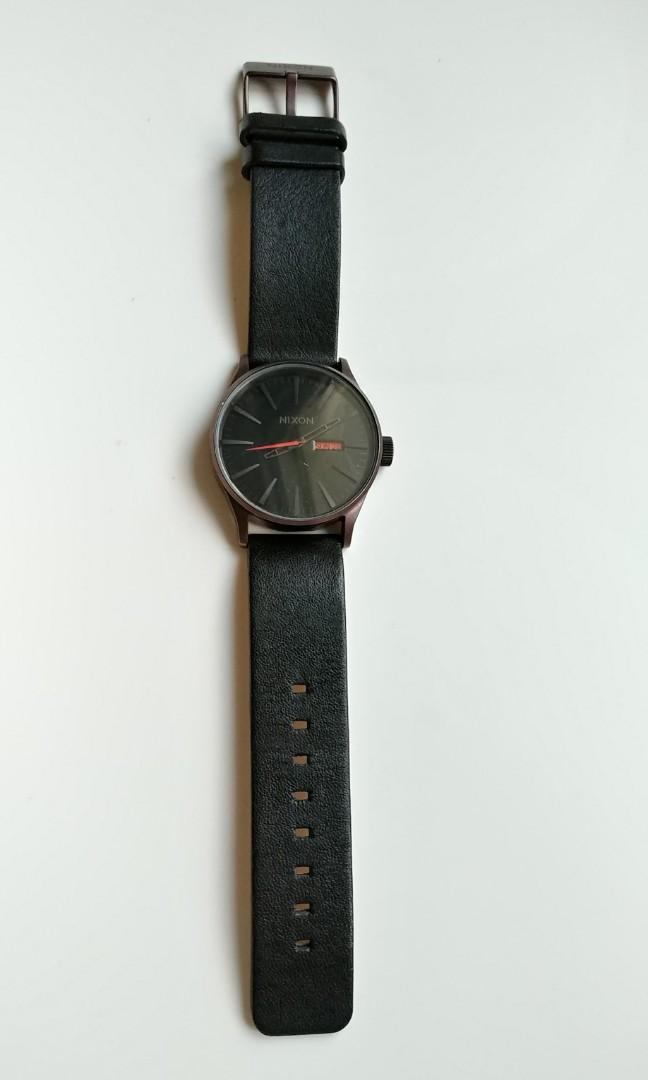 nixon bronze watch