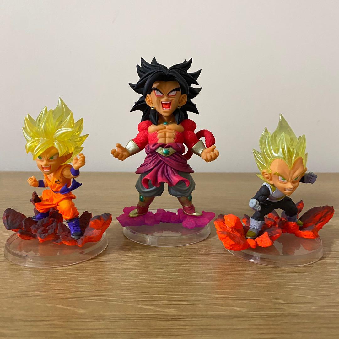 Ohtoys 已開魂限龍珠ug 特典set 全3款超4 布洛尼悟空比達shf 扭蛋wcf Dwc 一番 興趣及遊戲 玩具 遊戲類