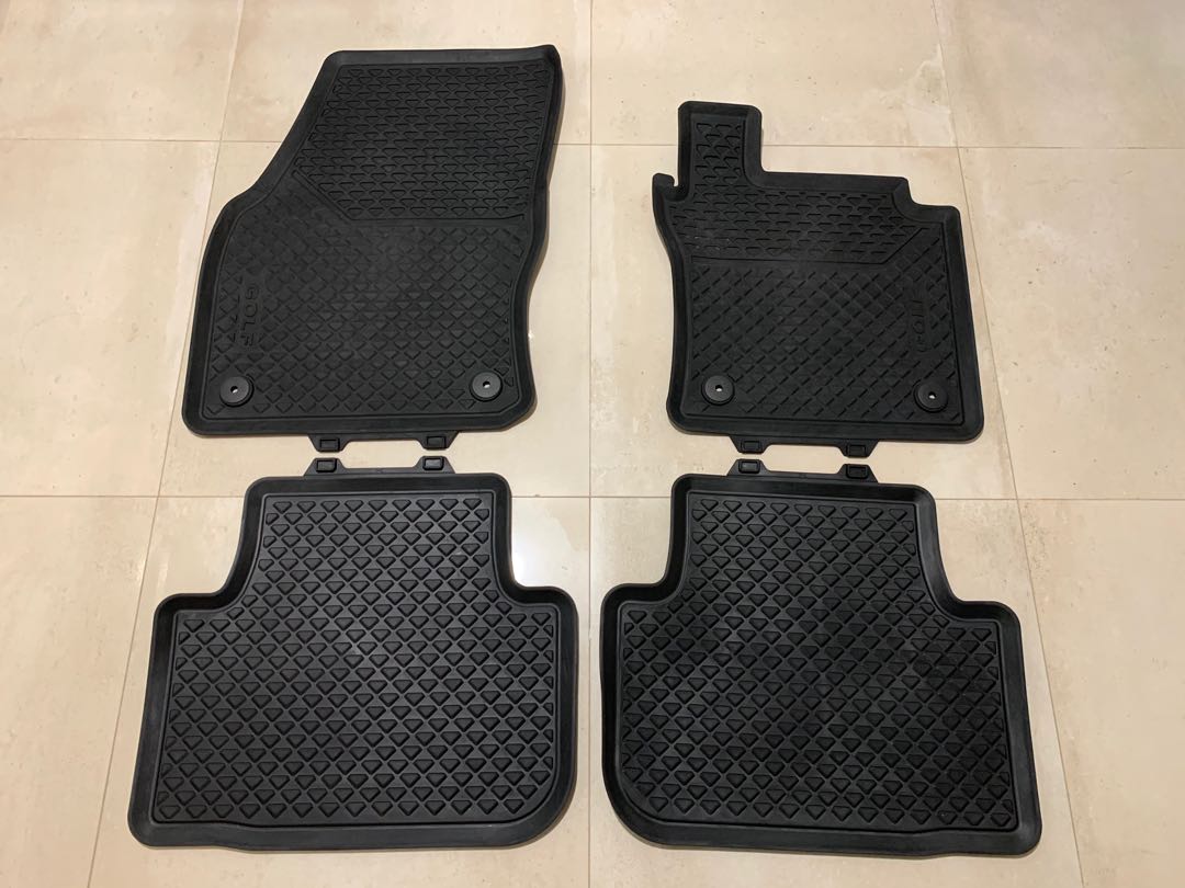 Original Volkswagen VW Golf 7 / Sportsvan / SV rubber mats, Car
