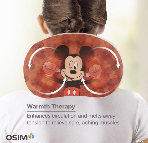 Osim Ucozy Mickey Limited Edition Neck Shoulder Massager, Health
