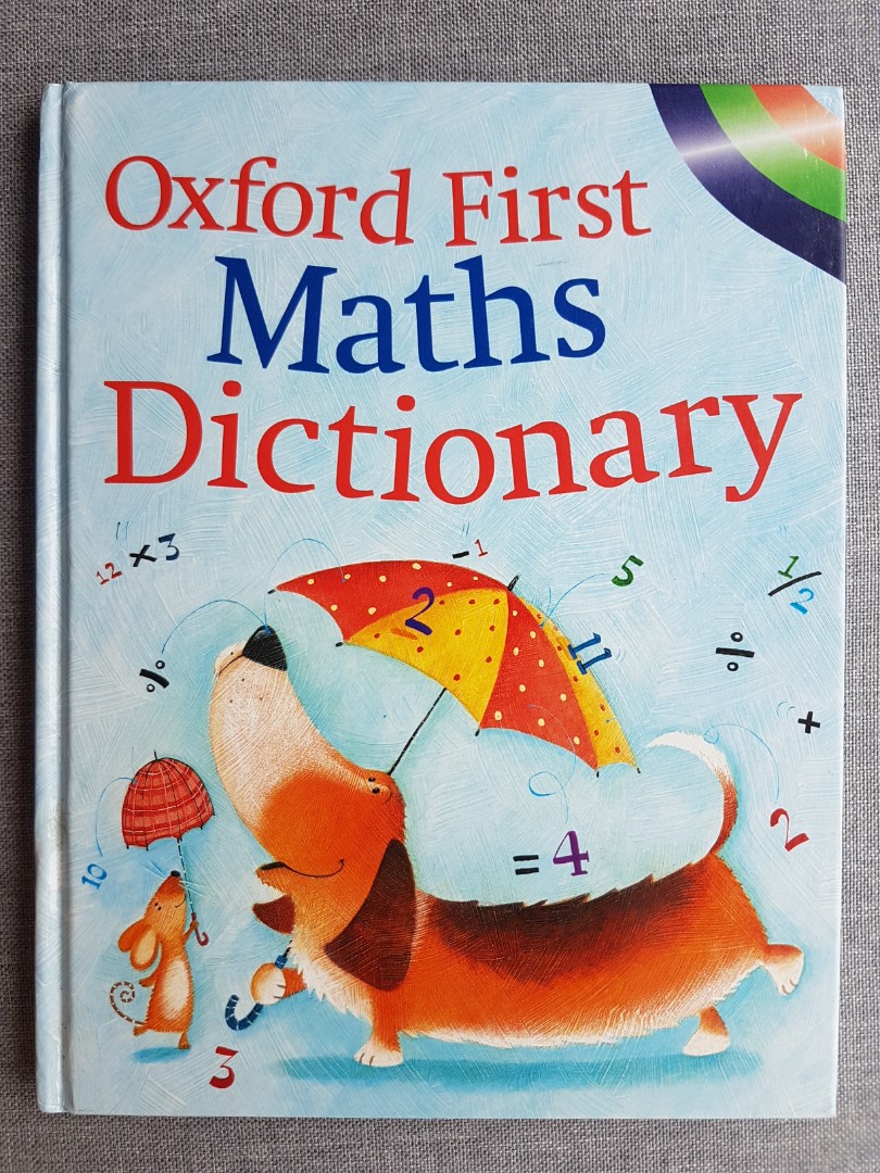 First Math Dictionary Book Oxford First Maths Dictionary Children Book, Hobbies & Toys, Books ...