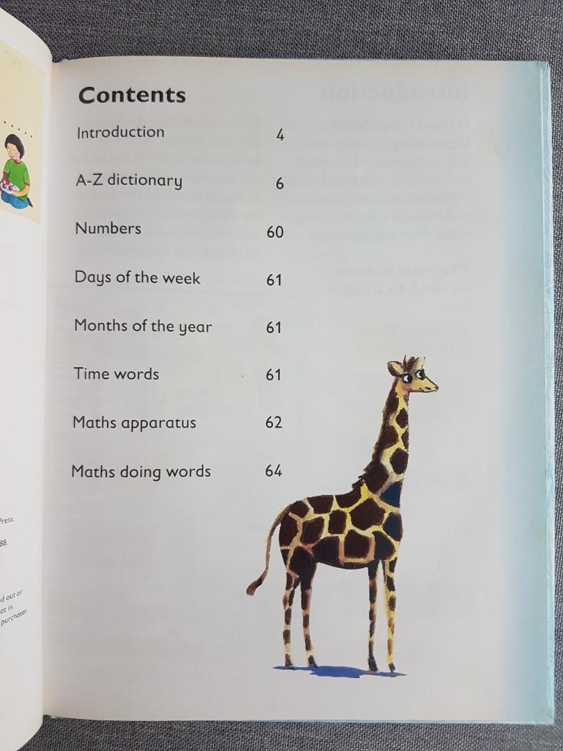 First Math Dictionary Book Oxford First Maths Dictionary Children Book, Hobbies & Toys, Books ...