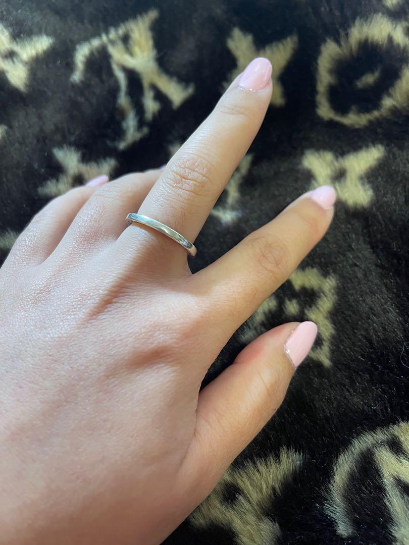 PANDORA CLASSIC HEARTS OF PANDORA RING Silver Size 52 Women s