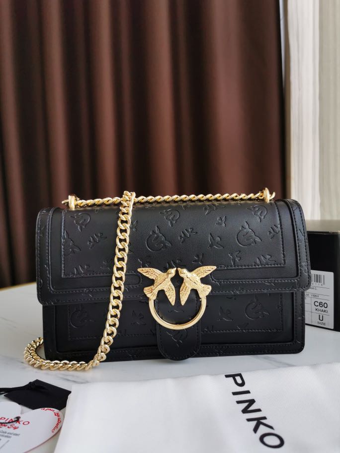 Pinko love sales bag monogram