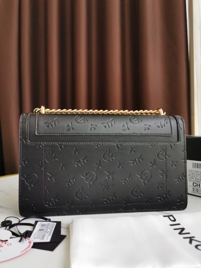 Pinko love deals bag monogram