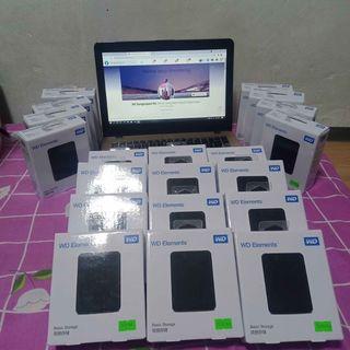 Promo sale 500gb External/Portable drive WD elements w/ 2k21 movies, pc,psp, android games, windows & mac installer etc.