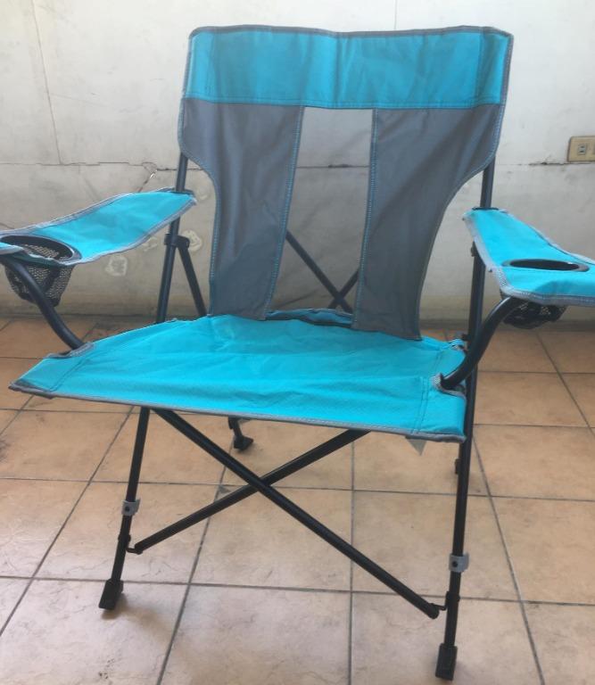 quest folding quad all terrain chair sports equipment hiking camping on carousell