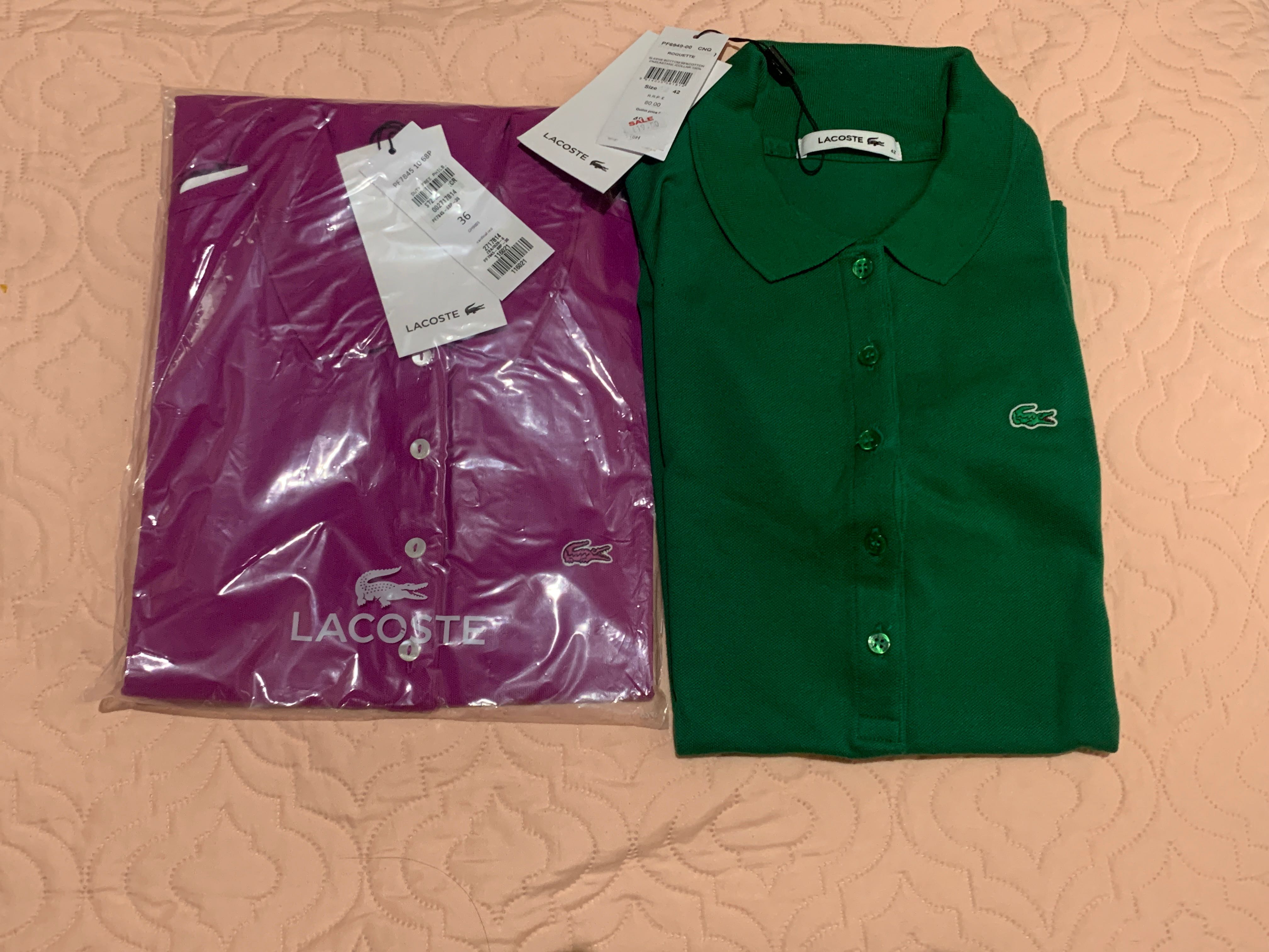 Green and purple polo shirt discount