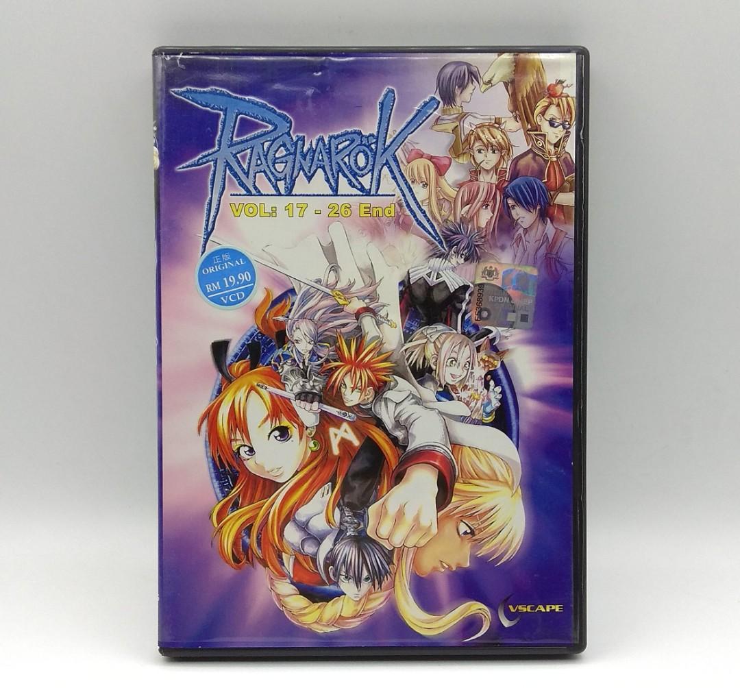 Ragnarok Ep. 1-26 Anime Animation Japanese Chinese Magna 3 DVD Box