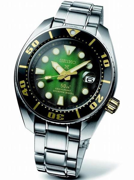 SEIKO PROSPEX GREEN SUMO 50TH ANNIVERSARY 820 LIMITED SPB031