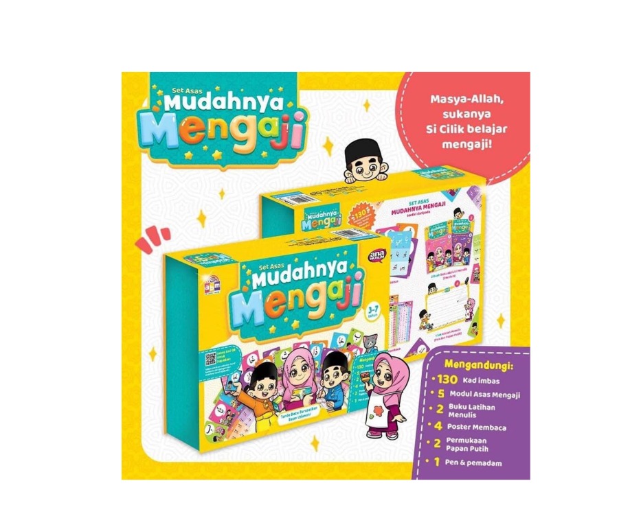 Set Asas Mudahnya Mengaji Hobbies Toys Books Magazines Children S Books On Carousell