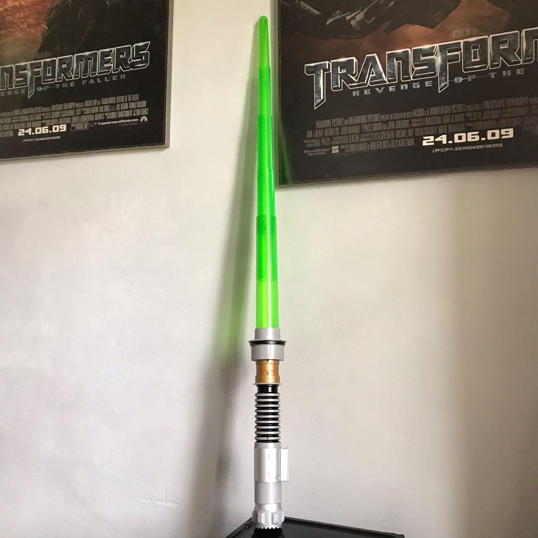 Luke skywalker electronic lightsaber sales