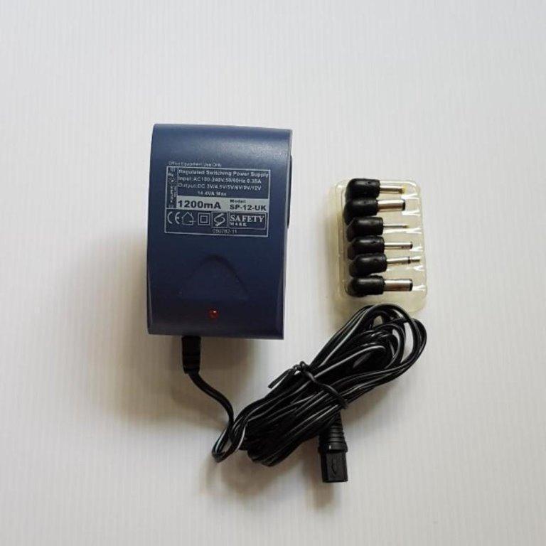 Super Regulated Switching Power Supply, 1200mA, Model: SP-12