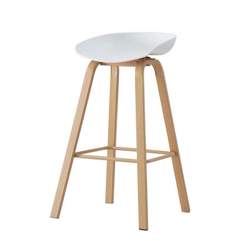 1x Nordic Bar Stool / Table Island Chair , Furniture & Home Living