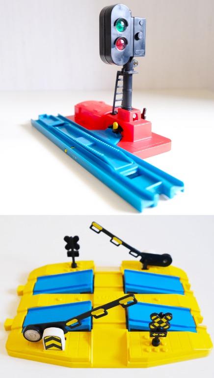 Takara Tomy Plarail Bundle 7 (Category: Vehicle & Diecast Models) located in Binan City. Submitted by bargainsonblock12 (Listing ID 1090675227, Image 1). Description: Sold as bundle. Plarail is a long-running series of railroad toys which originated in Japan more than 50 years ago. Children can connect the rails and add scenery parts in any way they like, then run the trains on the tracks for unlimited hours of play. Takara Tomy Plarail Train Sig