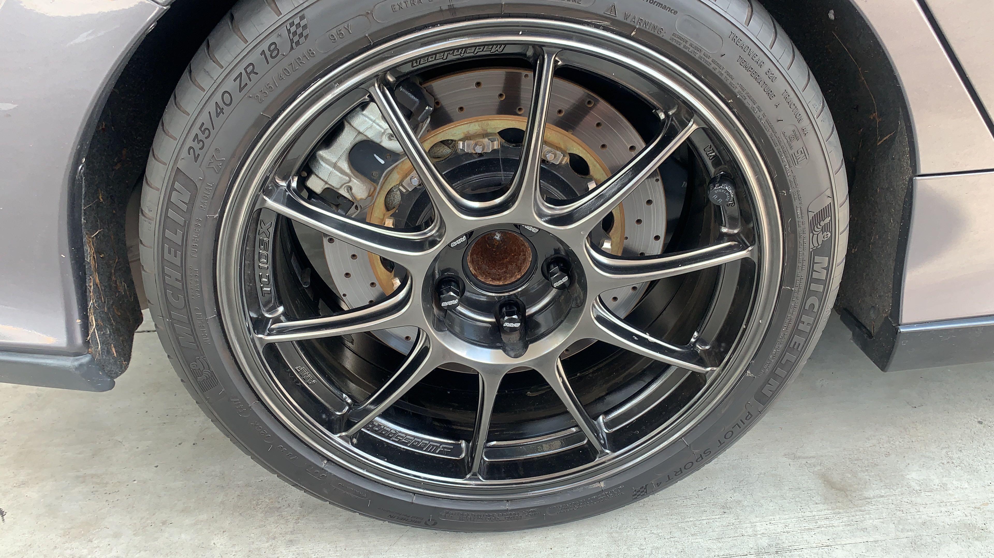 Tc105X rim, Car Accessories, Tyres & Rims on Carousell