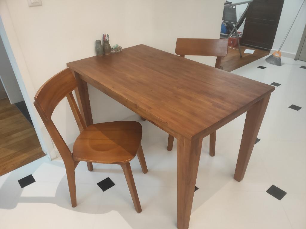Teak Dining Table Furniture Home Living Furniture Tables Sets On Carousell
