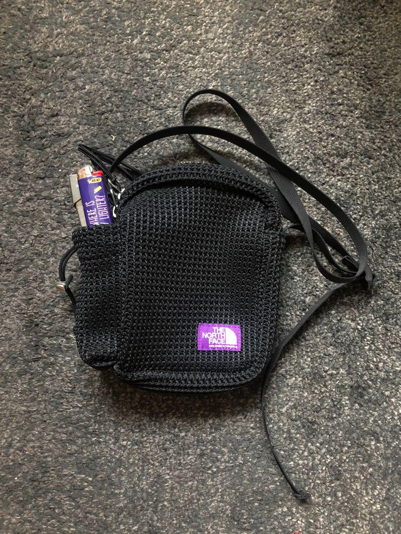 The north face purple clearance label mesh pouch s