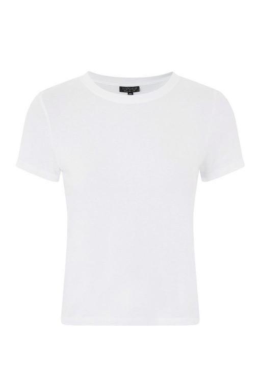 Topshop White T-Shirt, Women's Fashion 
