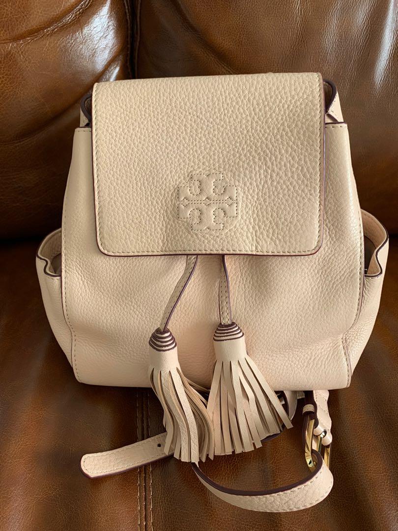 Tory Burch Baby Pink Backpack