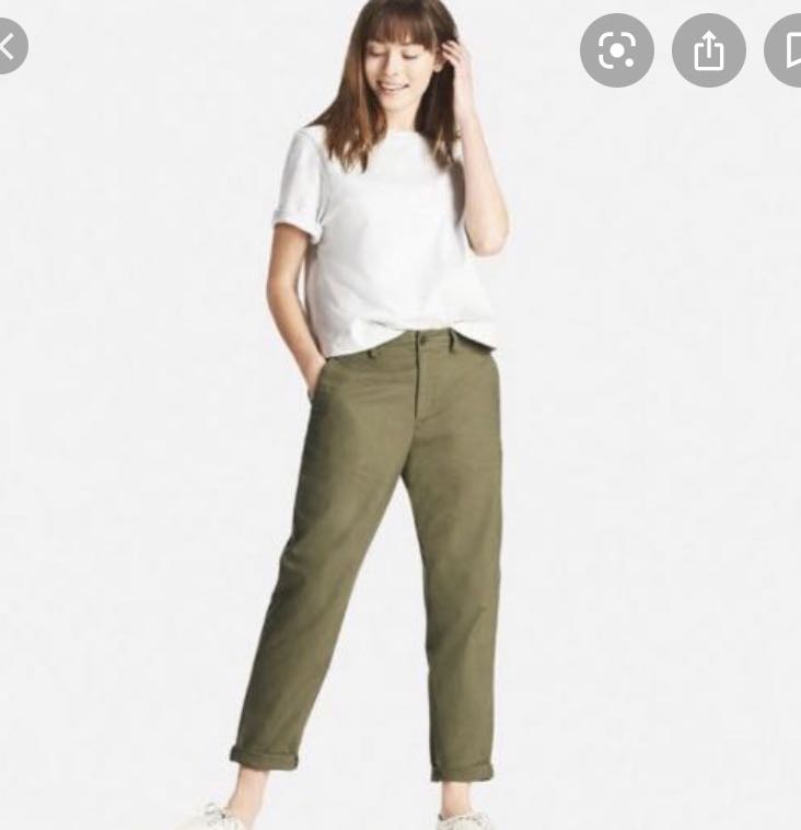 Linen relaxed pants Clearance