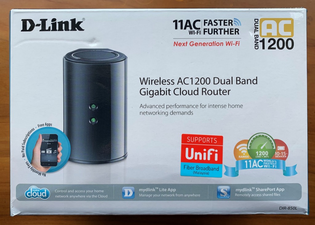 Used D Link Dir 850l For Sale Computers Tech Parts Accessories Networking On Carousell